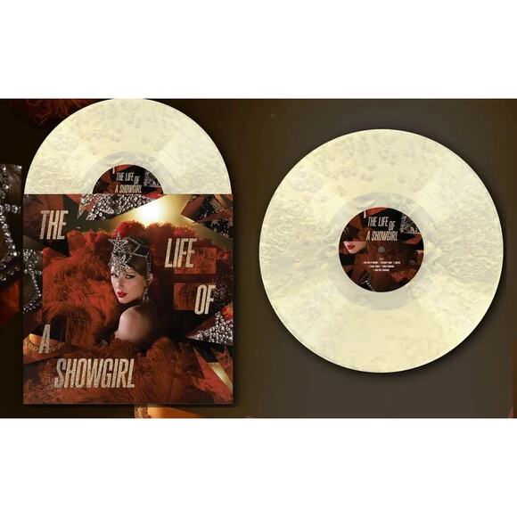 TAYLOR SWIFT: The Life of A Showgirl Under Bright Lights Pearlescent Vinyl NEW